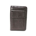 【現品限り】BOTTEGA VENETA（ボッテガヴェネタ） セカンドバッグ ラムスキン ダークブラウン 129528 【中古AB】