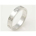 【現品限り】Cartier（カルティエ） ミニラブリング WG #48 K18WG ホワイト 【中古A】