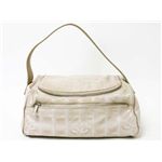 【現品限り】CHANEL（シャネル） トラベルライン バニティ ナイロン カーフ ベージュ 【中古AB】