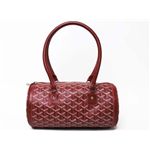 【現品限り】Goyard（ゴヤール） ショルダーバッグ キオスPM コーティング カーフ 赤 【中古A】