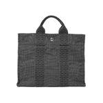 【現品限り】HERMES（エルメス） エールライントートPM キャンバス グレー 【中古A】