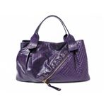 【現品限り】MARC JACOBS（マークジェイコブス） トートバッグ カーフ パープル 【中古A】