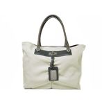 【現品限り】MARC JACOBS（マークジェイコブス） トートバッグ キャンバス カーフ グレー 【中古A】