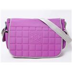 【現品限り】CHANEL（シャネル） スポーツライン 斜め掛けショルダー ナイロン ピンク 【中古AB】