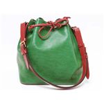 【現品限り】LOUIS VUITTON（ルイ ヴィトン） プチノエ エピレザー グリーン/レッド M44147 【中古B】