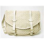【現品限り】LOUIS VUITTON（ルイ ヴィトン） モノグラムミニラン ソミュールXL キャンバス ホワイト M95220 【中古AB】