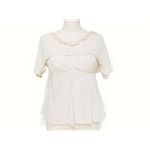 【現品限り】LOUIS VUITTON（ルイ ヴィトン） ブラ付き 半袖Tシャツ コットン ベージュ 【未使用】