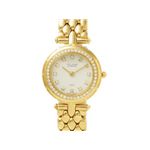 【現品限り】Van Cleef & Arpels（ヴァンクリーフ&アーペル） レディースウォッチ スポーツ2 ベゼル 時計 K18YG ダイヤ 文字盤:ホワイト 【中古A】