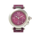 【現品限り】Cartier（カルティエ） 腕時計 パシャC 2005年クリスマス限定 バイオレット【中古SA】