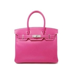  【現品限り】HERMES（エルメス）バーキン30 キャンディ エプソン ローズティリアン シルバー金具 【新品】