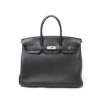  【現品限り】HERMES（エルメス） バーキン35 トゴ 黒 ブラック シルバー金具 【新品】