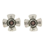  【現品限り】CHANEL（シャネル） ピアス シルバー 【中古A】