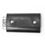 【現品限り】HERMES（エルメス） セリエ キーケース6本 ボックスカーフ 黒【中古AB】