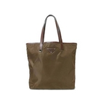 【現品限り】PRADA（プラダ） ナイロントート ブラウン BR4371 【中古A】
