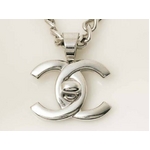 【現品限り】CHANEL(シャネル) ネックレス シルバー 97P【中古AB】