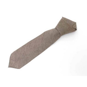【現品限り】HERMES(エルメス) ネクタイ カシミヤ ブラウン 【中古A】