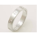 【現品限り】Cartier（カルティエ） ミニラブリング WG #49【中古SA】