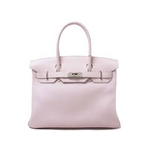 【現品限り】HERMES（エルメス） バーキン30 ヴォースイフト ローズドラジェ シルバー金具 【未使用】