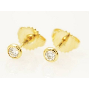【現品限り】TIFFANY(ティファニー) バイザヤードピアス YG【中古SA】