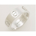 【現品限り】カルティエ ラブリング　WG　#46【中古SA】