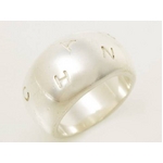 【現品限り】シャネル シルバーリング【中古AB】
