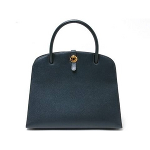【現品限り】HERMES(エルメス) ダルヴィ クシュベル ネイビー ゴールド金具 【中古AB】