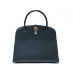 【現品限り】HERMES（エルメス） ダルヴィ クシュベル ネイビー ゴールド金具 【中古AB】