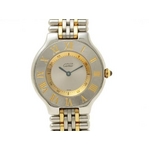 【現品限り】Cartier（カルティエ） マスト21 SS GP クオーツ 【中古A】