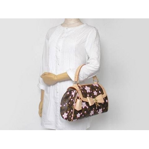 【現品限り】LOUIS VUITTON(ルイヴィトン) チェリーブロッサム サックレトロPM マロン M92012 【新品同様】