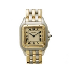 【現品限り】Cartier（カルティエ） パンテールSM 3ロウ SS／YG クォーツ 【中古A】