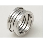 【現品限り】BVLGARI（ブルガリ） Bzero1リング M K18WG #52 【中古A】