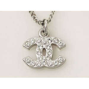 【現品限り】CHANEL(シャネル) ネックレス ココ ラインストーン 【中古SA】