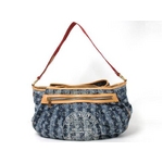 【現品限り】LOUIS VUITTON（ルイヴィトン） モノグラムデニム カバレイエGM ブルー M95336 訳あり商品 【中古B】