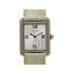 【現品限り】Cartier(カルティエ) タンクソロSM 革ベルト Dバックル レディース クオーツ 【中古A】