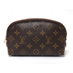 【現品限り】LOUIS VUITTON（ルイヴィトン） モノグラム 化粧ポーチ ポシェットコスメティック M47515 【中古B】