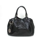 【現品限り】GUCCI（グッチ） グッチシマ ショルダーバッグ 黒 ブラック 211944 【未使用】