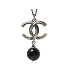 【現品限り】CHANEL（シャネル） ネックレス ココ ボール グレーメタリック 【未使用】