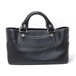 【現品限り】CELINE（セリーヌ） ブギーバッグ 黒 ブラック レザー 【中古A】
