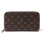 【現品限り】LOUIS VUITTON（ルイヴィトン） モノグラム ジッピー M60002 【中古AB】