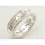 【現品限り】TIFFANY（ティファニー） シルバーリング 1837 #14 【中古A】