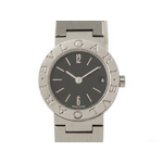 【現品限り】BVLGARI（ブルガリ） ブルガリブルガリ BB23SS 黒文字盤 【中古AB】