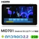 Android 2.2 タブレットMID701の画像