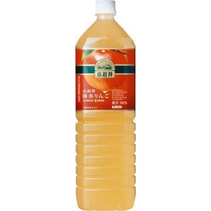 キリン 小岩井 純水りんご 1.5LPET 16本セット （2ケース）