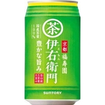 サントリー 緑茶 伊右衛門 アメリカンサイズ 340g缶 48本セット （2ケース）