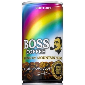 サントリー BOSS（ボス） レインボーマウンテンブレンド 190g缶 60本セット (2ケース)