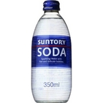 サントリー ソーダ 350ml瓶 48本セット【業務用炭酸水・ソーダ】 （2ケース）