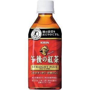 キリン 午後の紅茶 ストレートプラス 350mlPET 144本セット【特定保健用食品】 （6ケース）