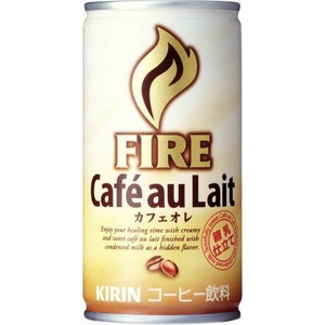 キリン FIRE ファイア カフェオレ 185g缶 90本セット （3ケース）
