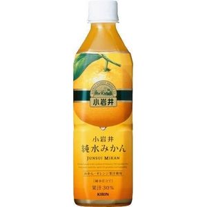 キリン 小岩井 純水みかん 500mlPET 96本セット （4ケース）