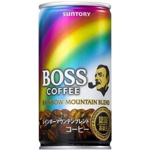サントリー BOSS（ボス） レインボーマウンテンブレンド 190g缶 90本セット （3ケース）
